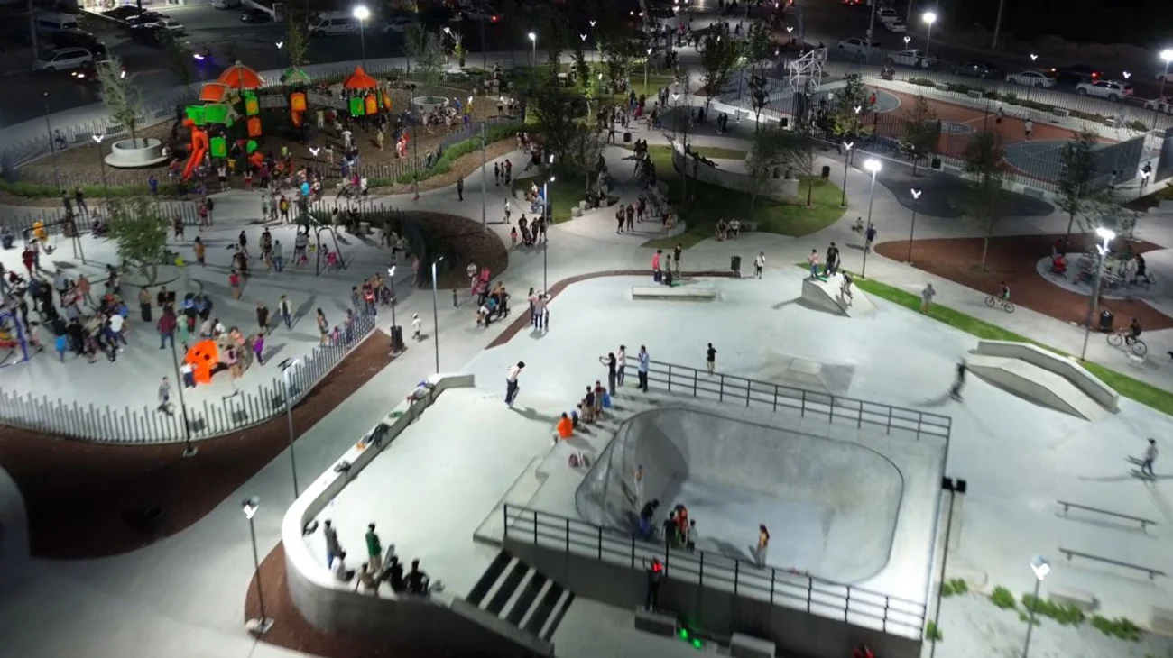 Inauguran nuevo parque recreativo en Salinas Victoria