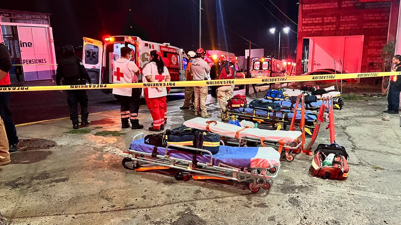 12 muertos en incendio en centro de rehabilitación en Guanajuato