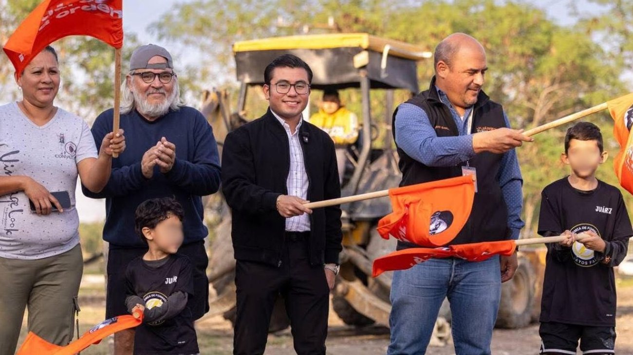 Inician obras para dos nuevos espacios públicos en Juárez