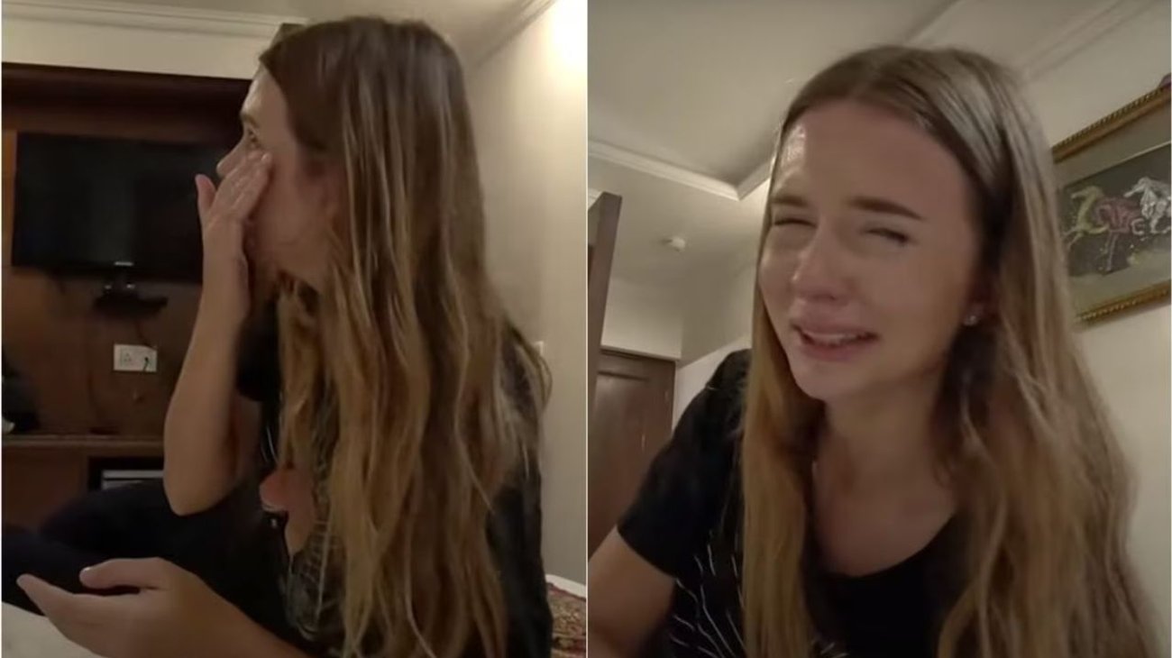 Mochilera suplica llorando que la saquen de la India