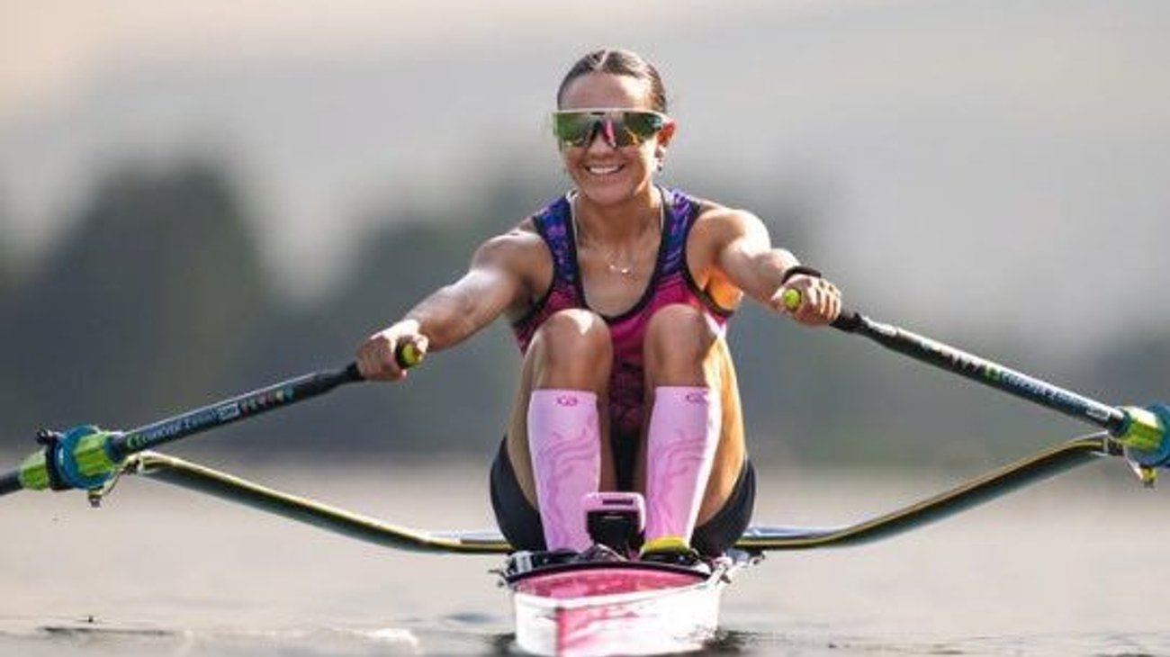 Kenia Lechuga gana oro en la Copa del Mundo de Remo en Lucerna