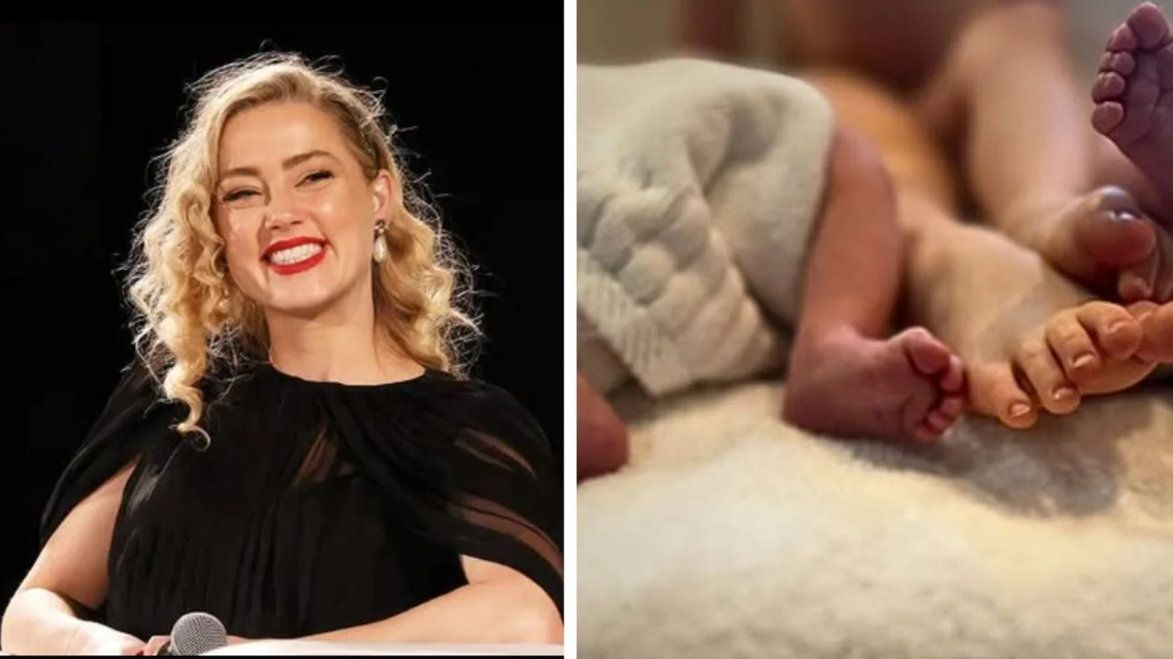 La actriz Amber Heard anuncia que es madre de mellizos