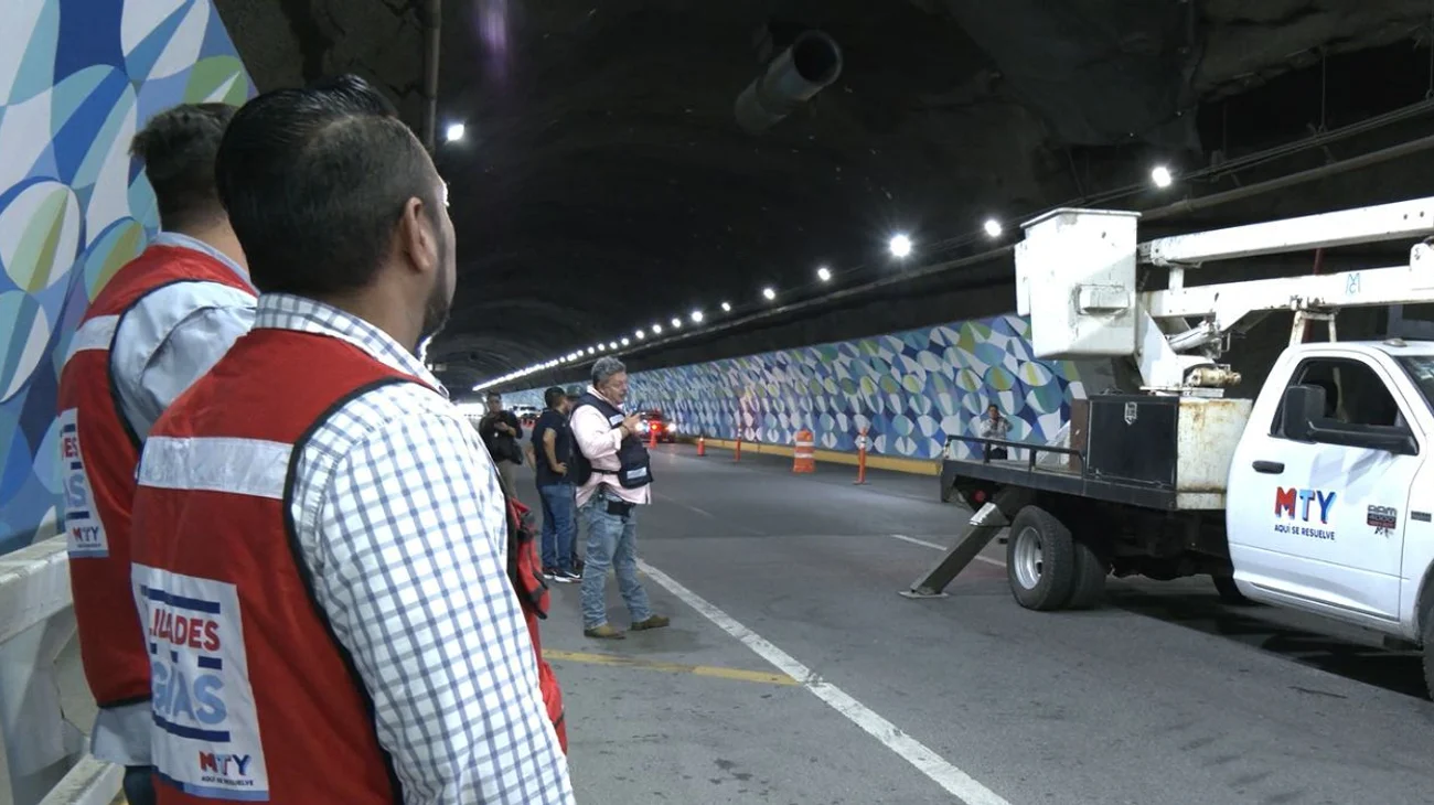Liberan vialidad en Túnel Loma Larga; harán estudio técnico