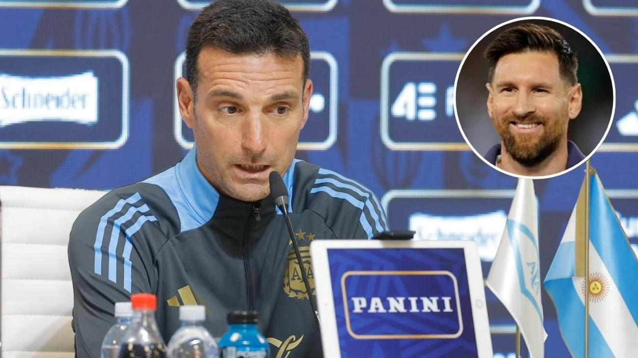 Lionel Scaloni confirma a Messi de titular ante Colombia