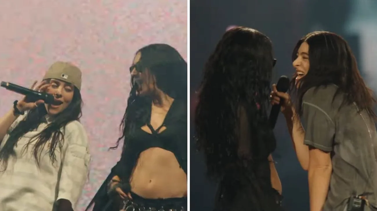 Se ponen 'brat' Billie Elish y Lorde con Charli xcx en Coachella