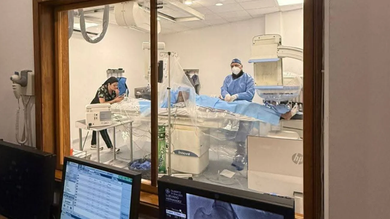 Logra clínica del Magisterio primera angioplastia en adulto mayor