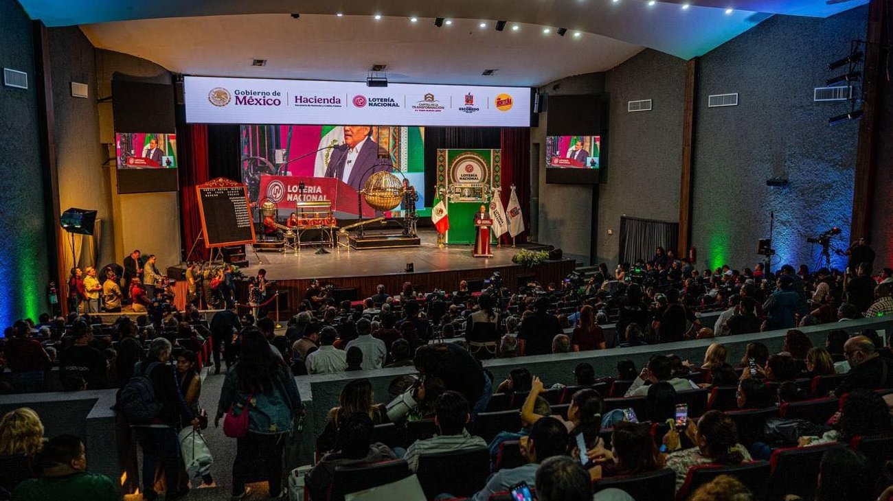Realizan en Escobedo el Sorteo Mayor de la Lotería Nacional