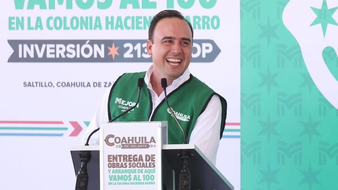 Gestiona Manolo Jiménez obras hidráulicas para Coahuila