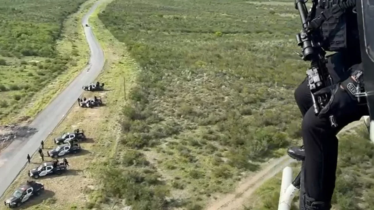 Fuerza Civil activa Operativo Muralla en zona norte de Nuevo León
