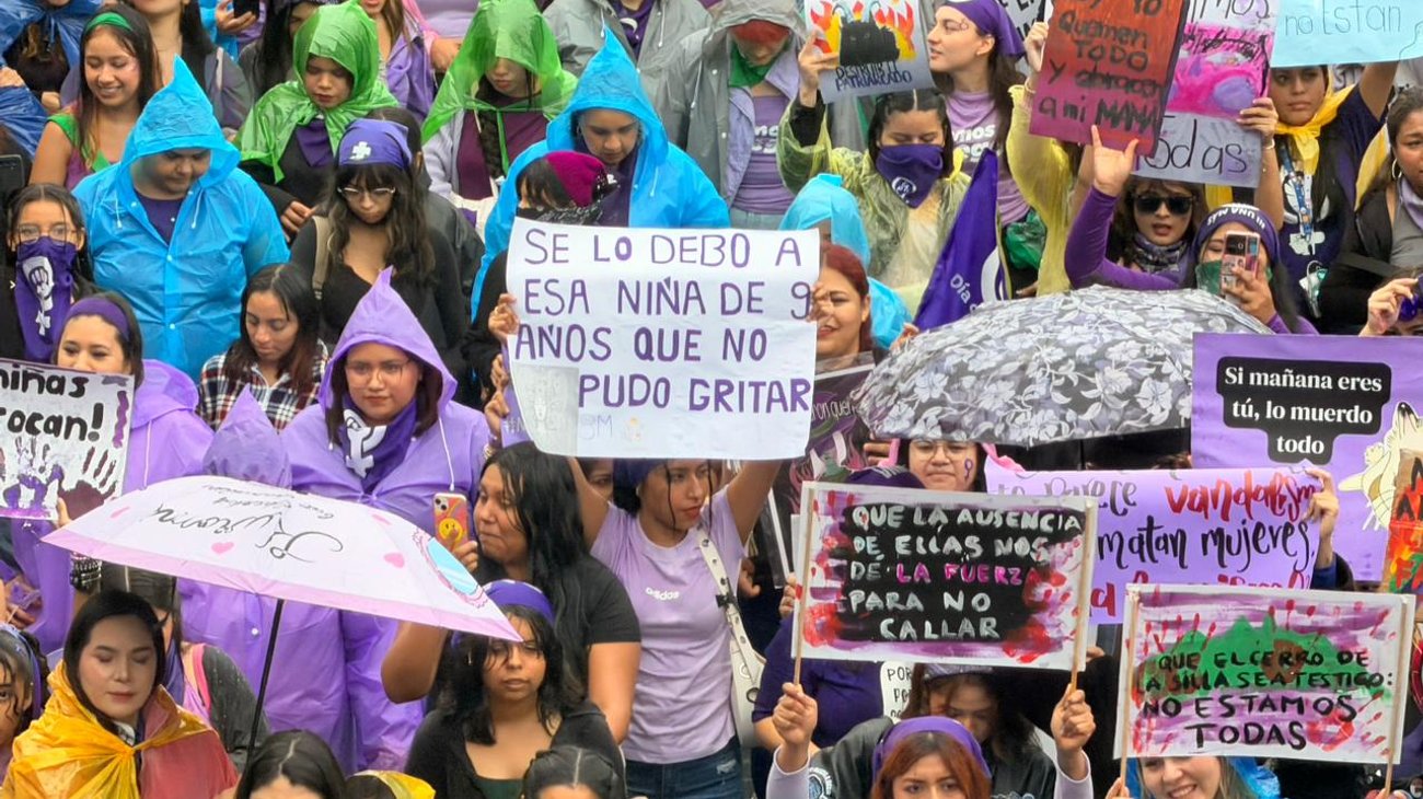 Concluye marcha del 8M con saldo blanco, afirma Fuerza Civil