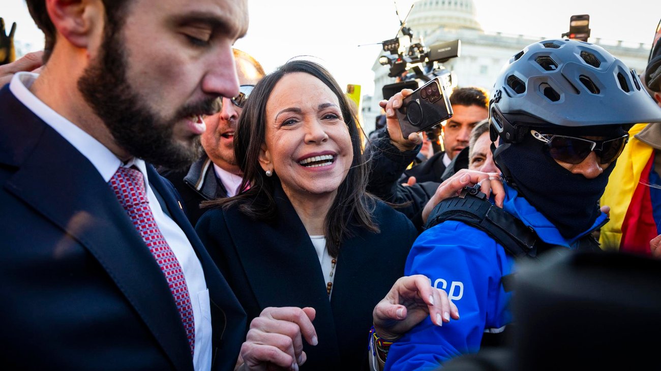 Trump está comprometido con libertad de Venezuela: Corina Machado