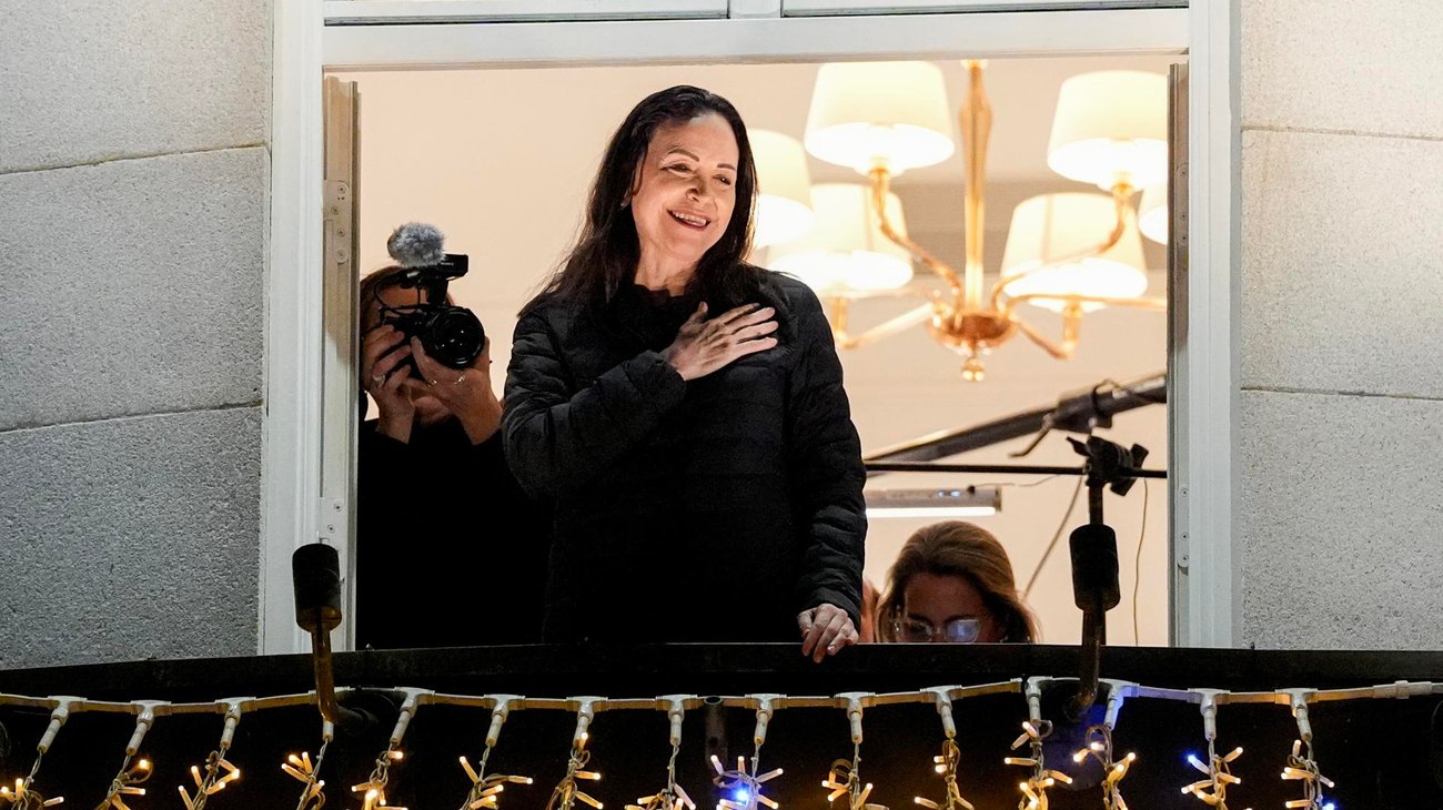 Corina Machado planea regresar 'lo antes posible' a Venezuela