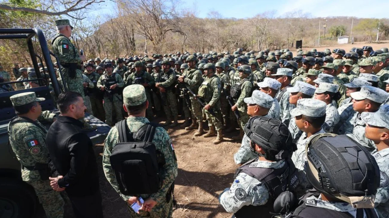 México decomisa drogas y armas por casi 20 millones dólares