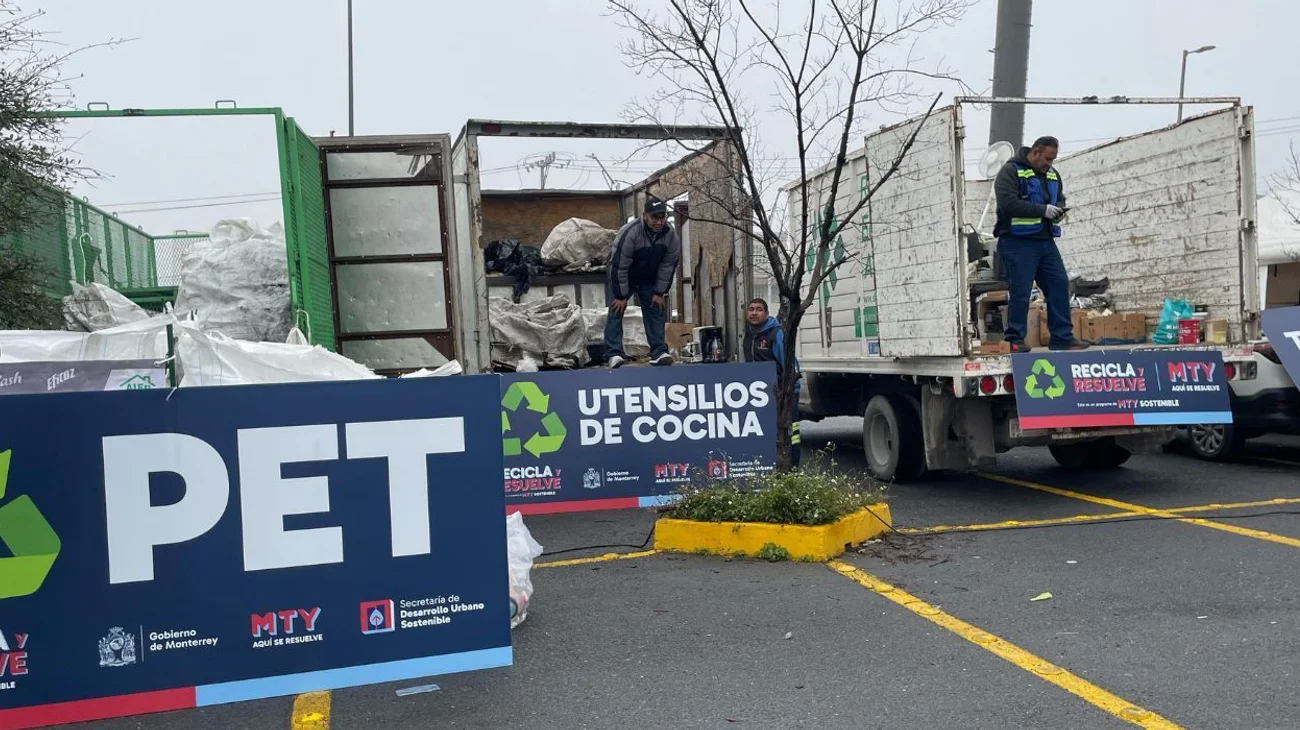 Suma 10 toneladas programa “Recicla y Resuelve" en Monterrey