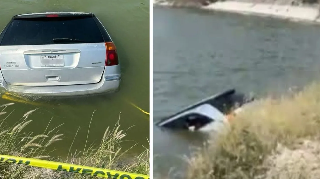 Muere mujer tras caer camioneta al canal Rodhe en Reynosa