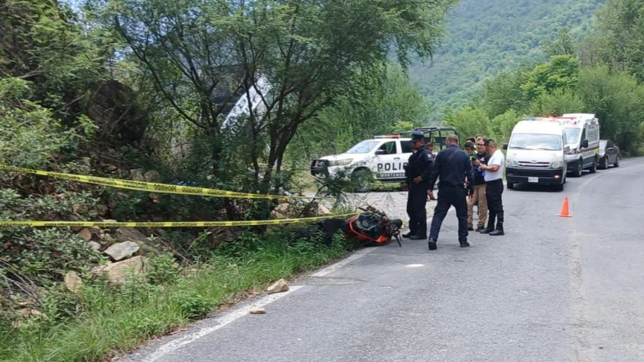 Muere persona de grupo de motociclistas, se dirigían a Rayones