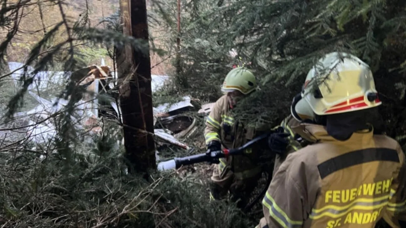 Mueren 4 pasajeros de avioneta alemana al estrellarse en Austria