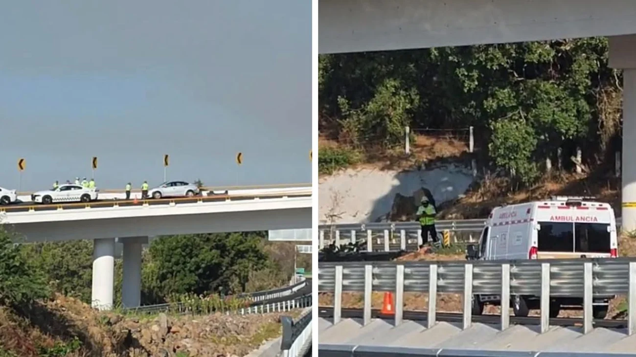 Mueren cuatro personas en accidente vial en la México-Cuernavaca