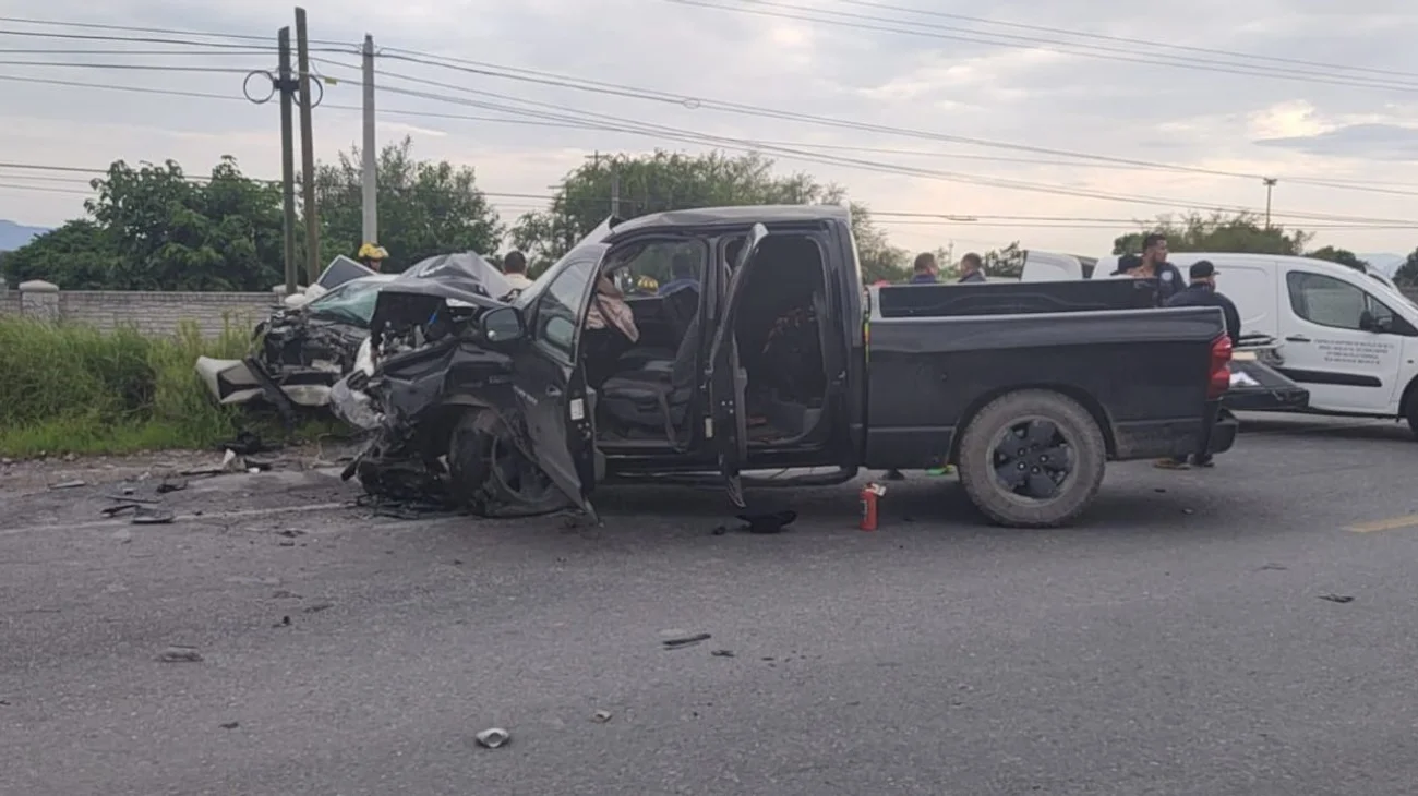 Mueren cuatro personas en choque frontal en carretera a Zacatecas
