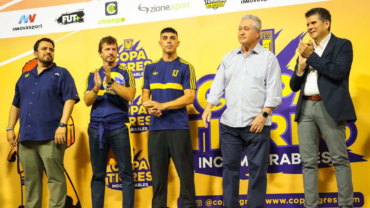 Inauguran la segunda edición de la Copa Tigres en el 'Volcán'