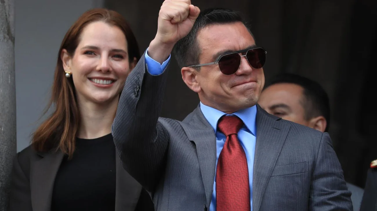 Se 'respira aire de libertad': Noboa tras reelección en Ecuador