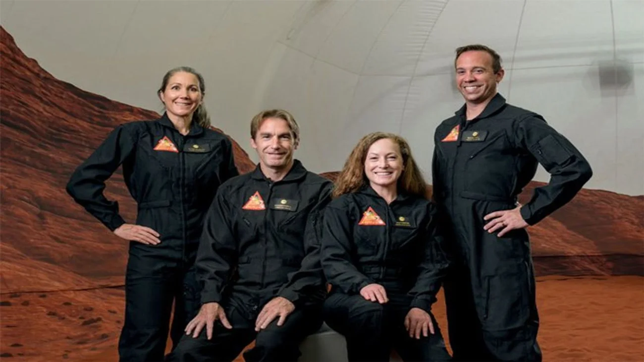 La NASA encierra a 4 personas para simular misión en Marte