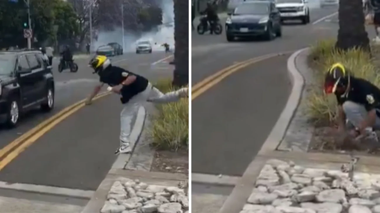 Ofrece FBI recompensa por datos sobre un manifestante de LA