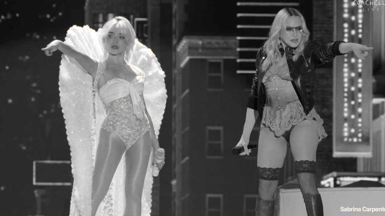 Sabrina Carpenter y Madonna encienden el escenario con show