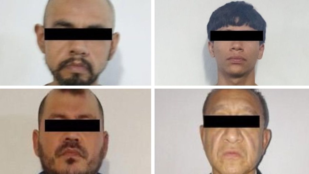 Detienen a cuatro hombres tras operativos en Santa Catarina