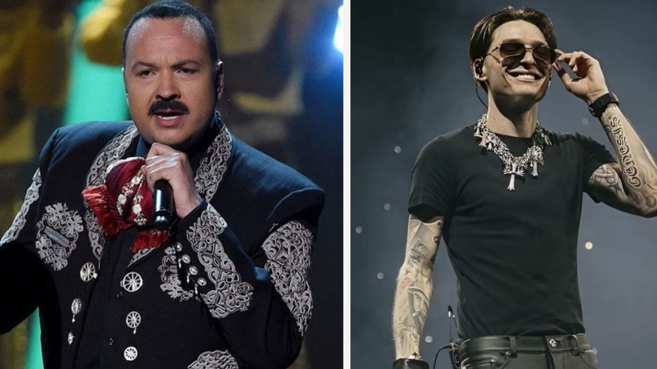 Pepe Aguilar fue artista sorpresa de Peso Pluma en Texas 