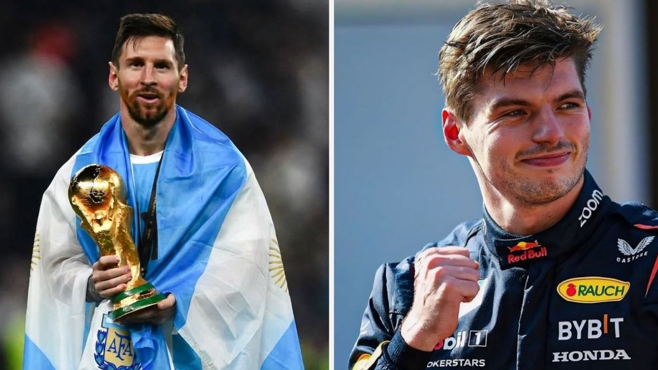 'No pueden detenerlo': Lanza Max Verstappen elogio a Lionel Messi