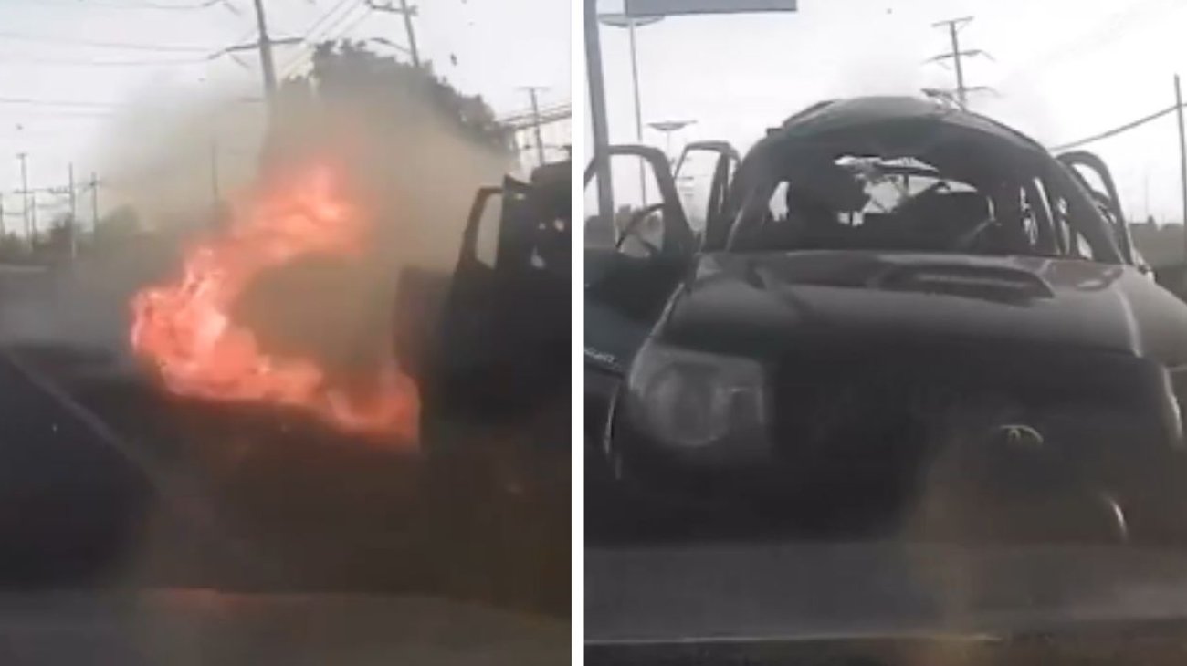 Mueren 'El Payín' tras estallido de camioneta en México-Pachuca