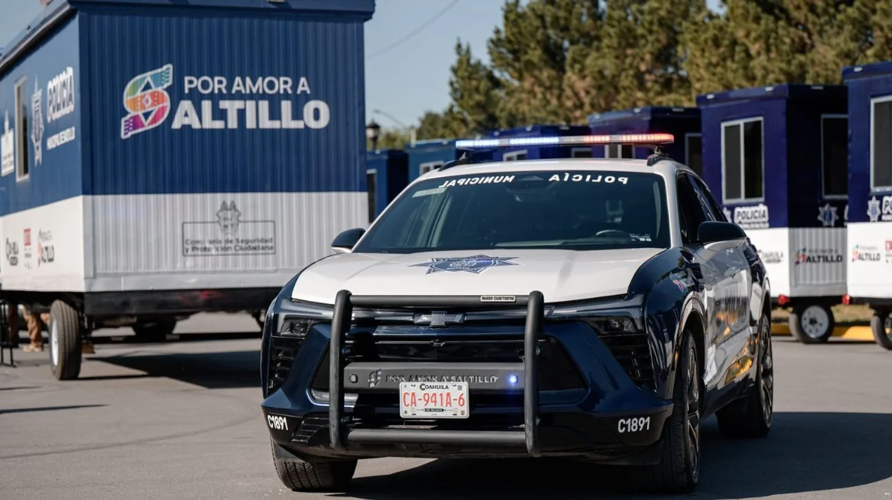 Entregan equipamiento de alta tecnología a policía de Saltillo