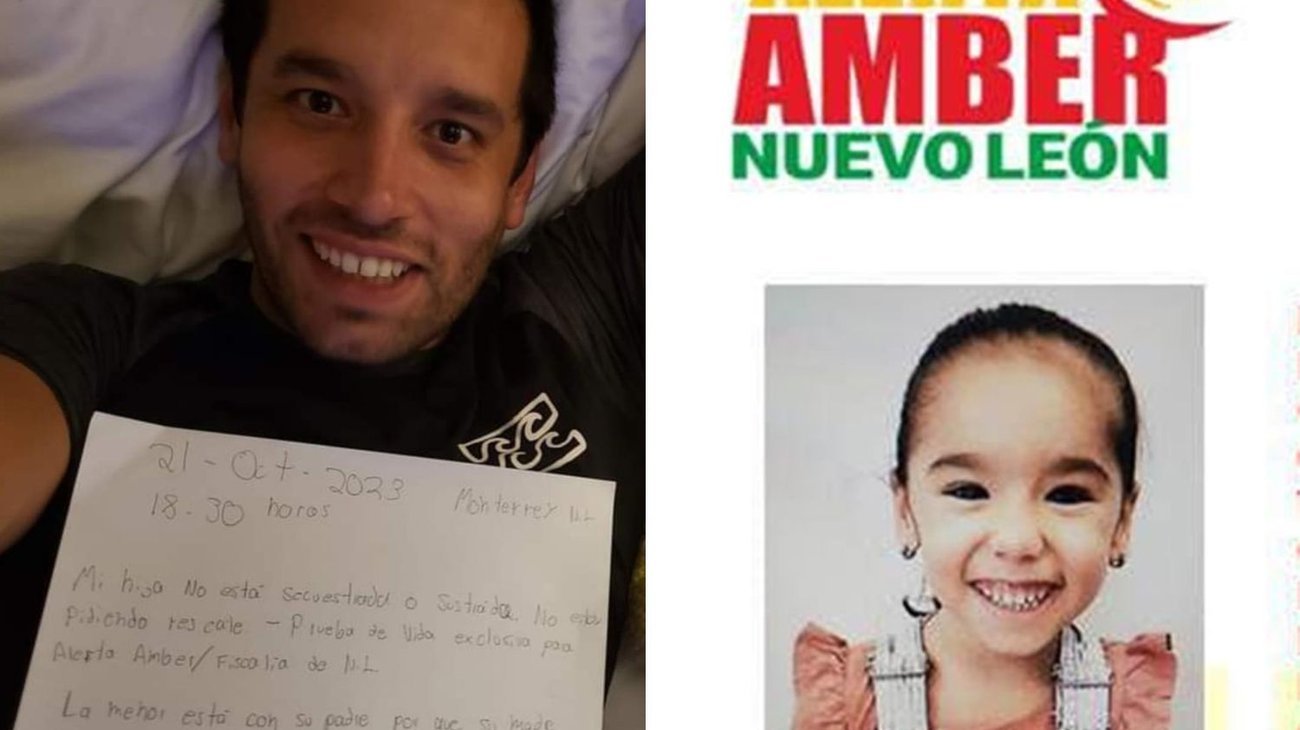 Emiten Alerta Amber; padre aclara que no sustrajo a su hija 