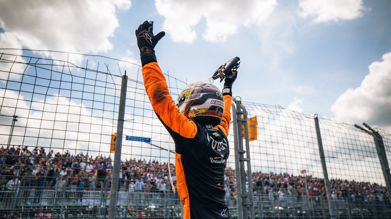 Pato O'Ward es subcampeón y firma su mejor año en la IndyCar