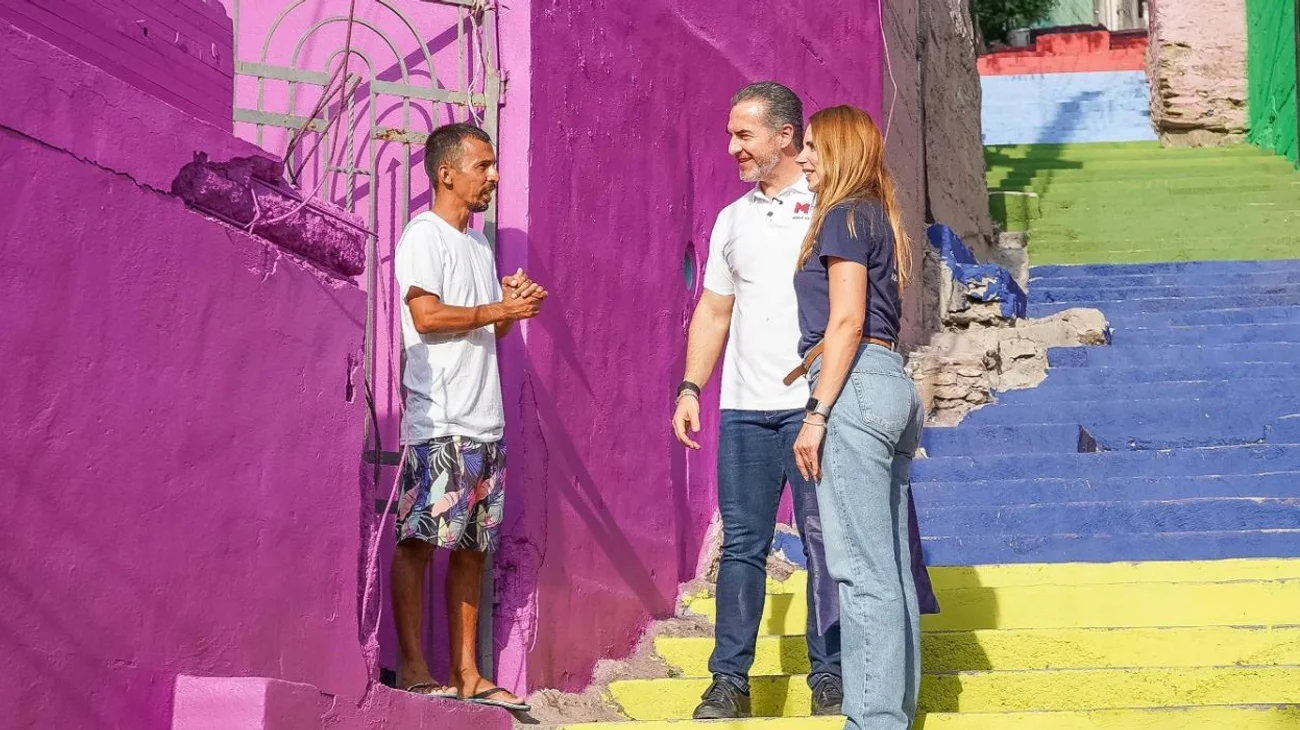 Ponen color a 500 casas con programa 'Transformando Monterrey'