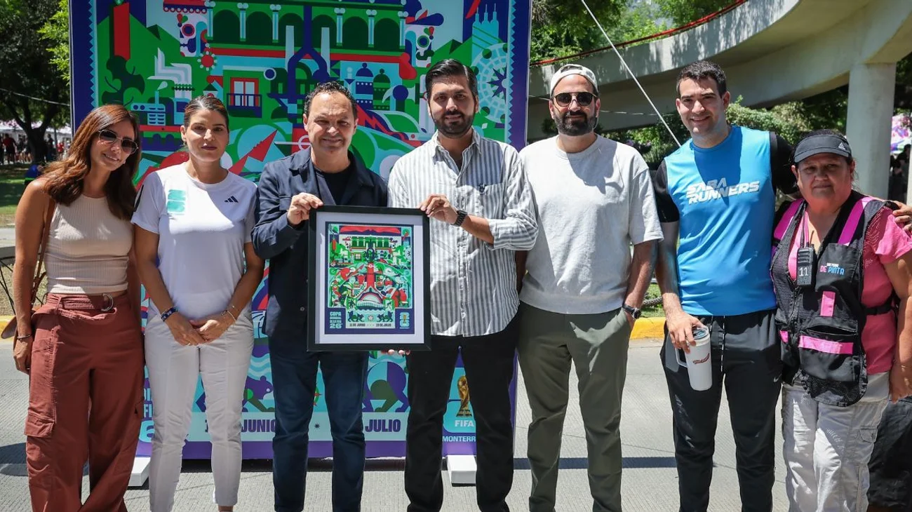 Presentan poster oficial del Mundial 2026 en San Pedro de Pinta