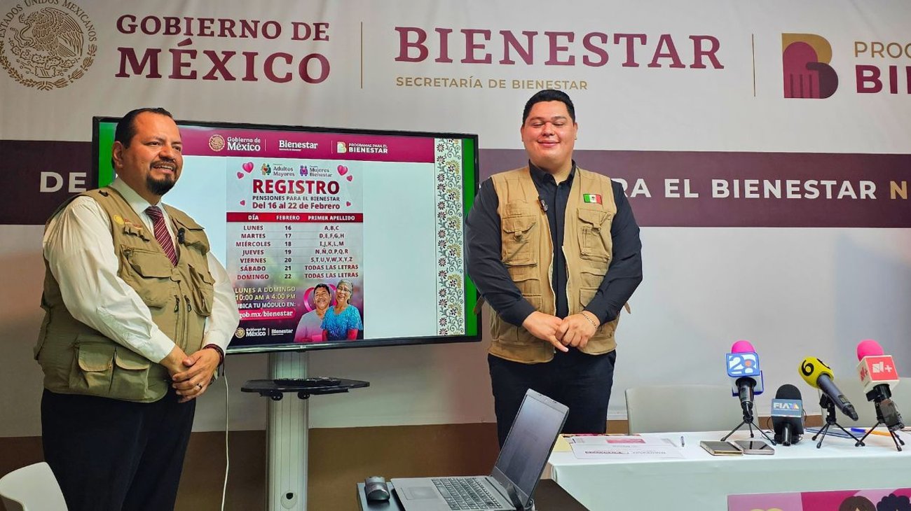 Abren registro a pensiones Bienestar y calendario de becas en NL