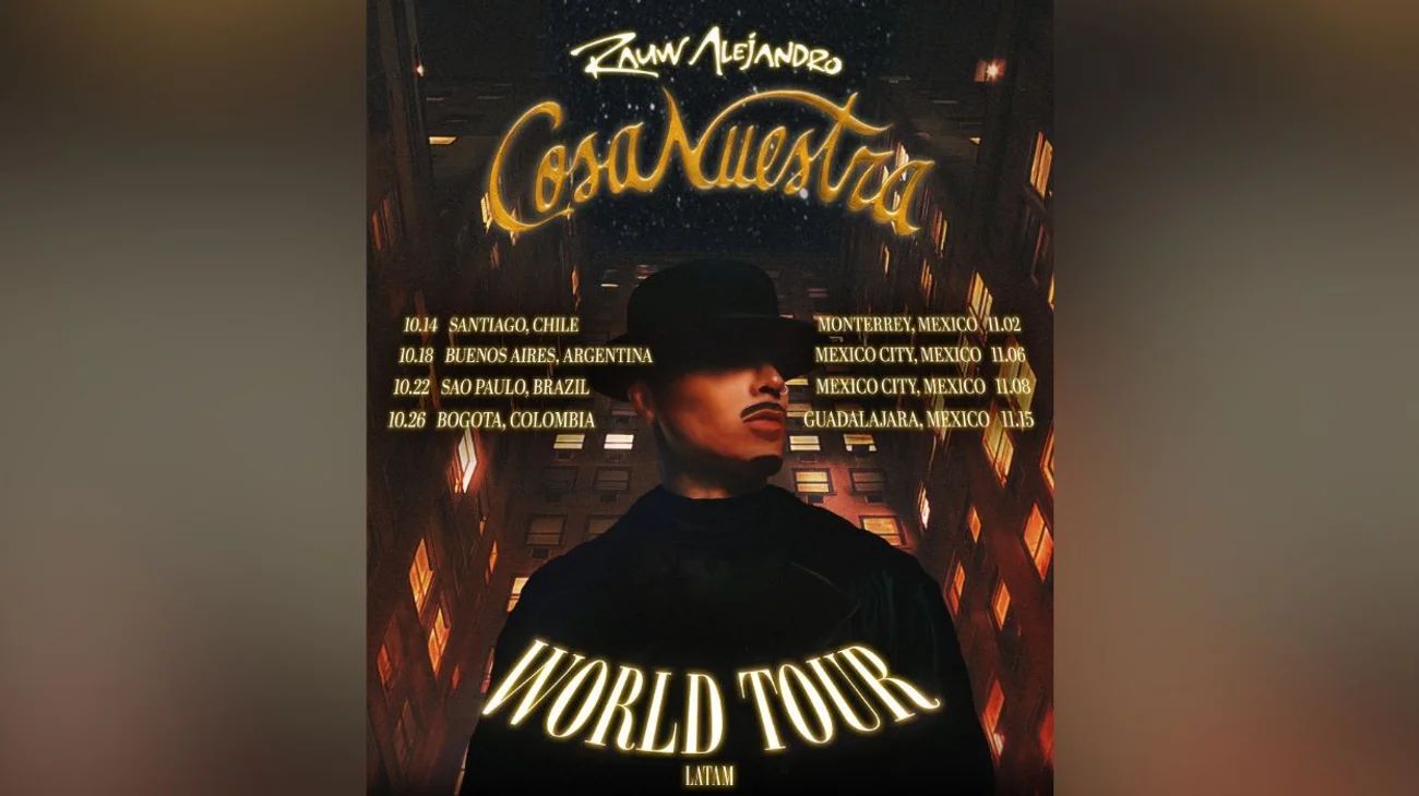 Llega Rauw Alejandro con su gira 'Cosa Nuestra' a Monterrey