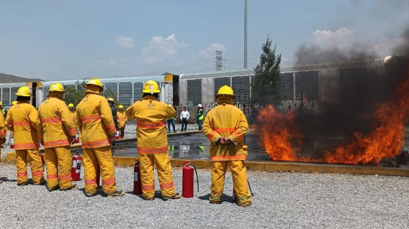 Realizan macro simulacro en planta de GM en Ramos Arizpe