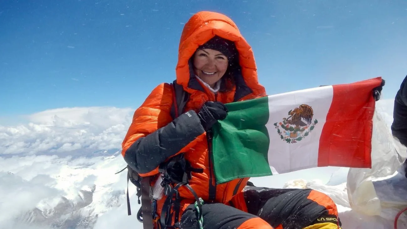 Récord Guinness para Viridiana Álvarez por conquistar 14 montañas