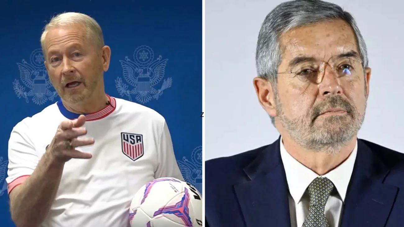 Reta embajador Johnson a De la Fuente previo a Final de Copa Oro