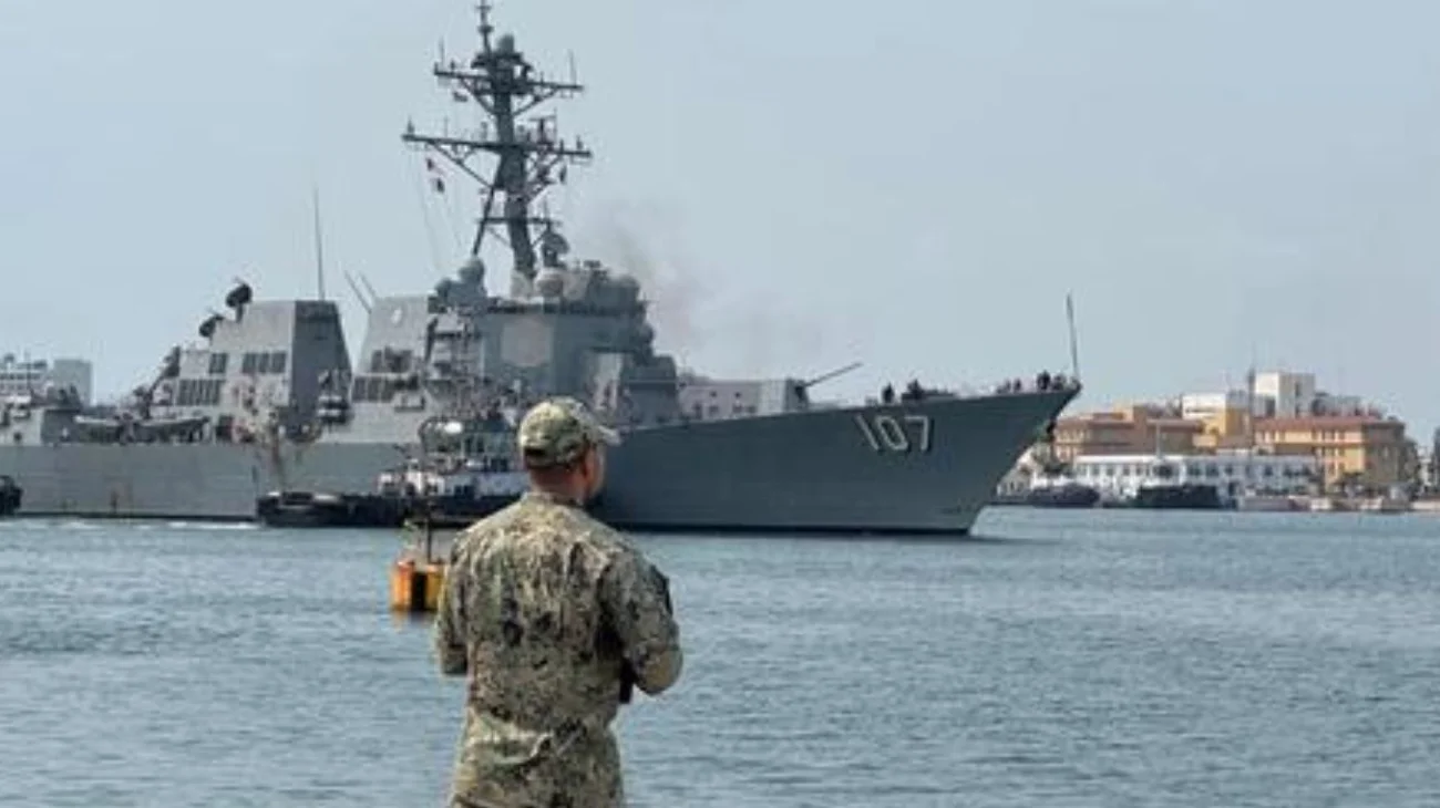 Hace escala logística el buque USS Gravely en Veracruz: Semar