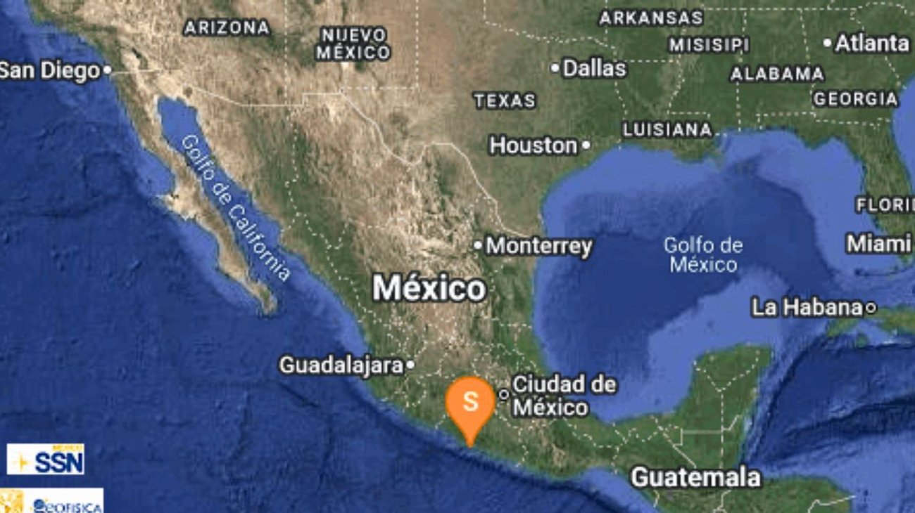 Reportan sismo de magnitud 4.7 grados Richter en Guerrero