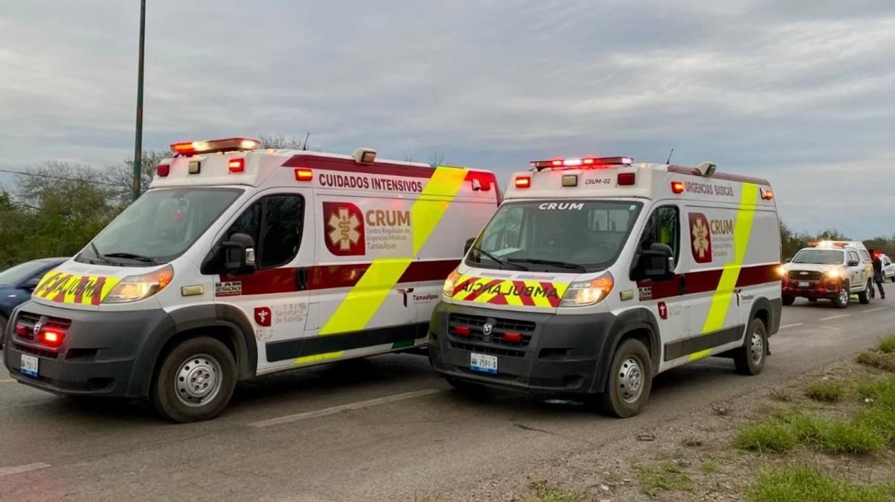 Salud despliega 20 ambulancias por vacaciones 2026 en Tamaulipas