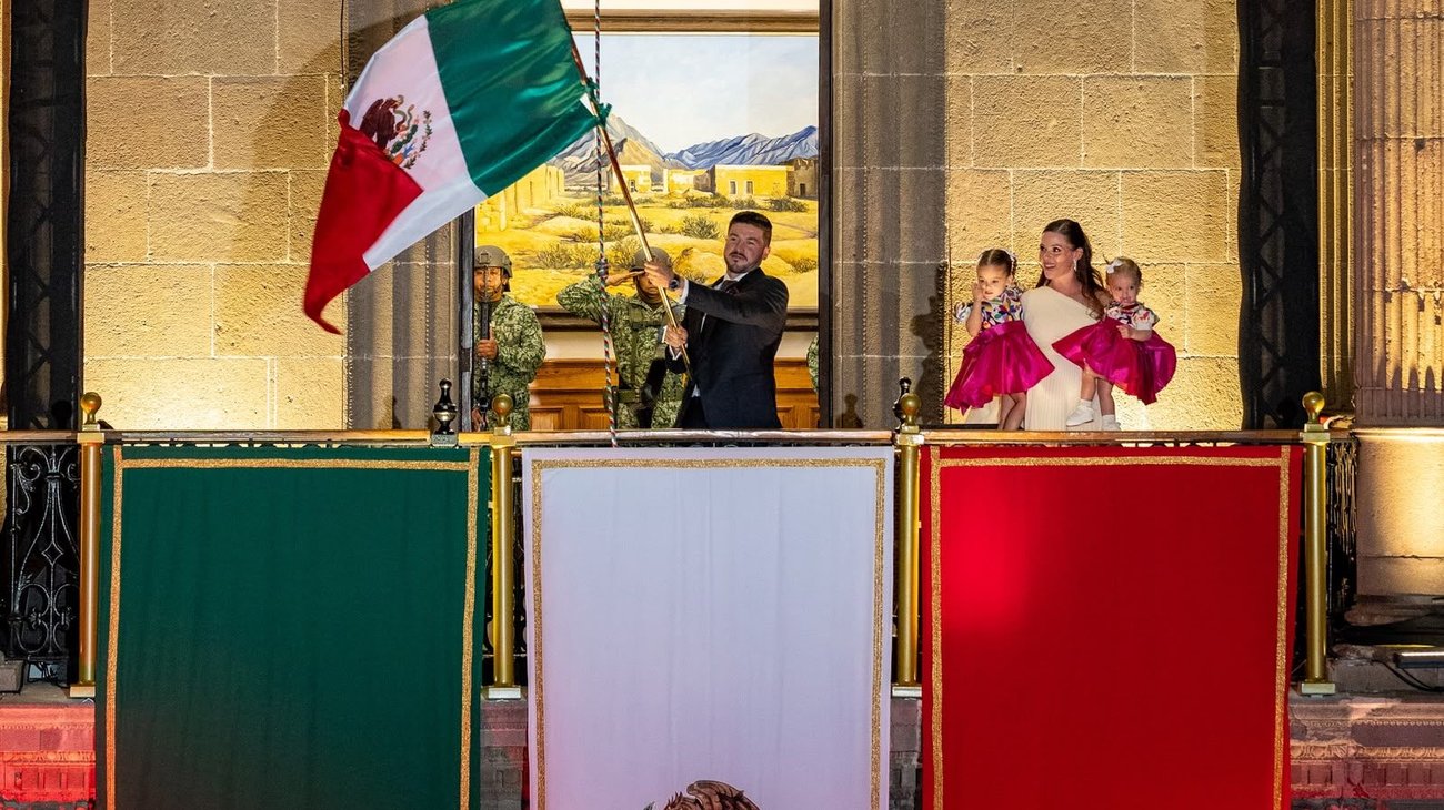 Enaltece Samuel espíritu norteño en el Grito de Independencia