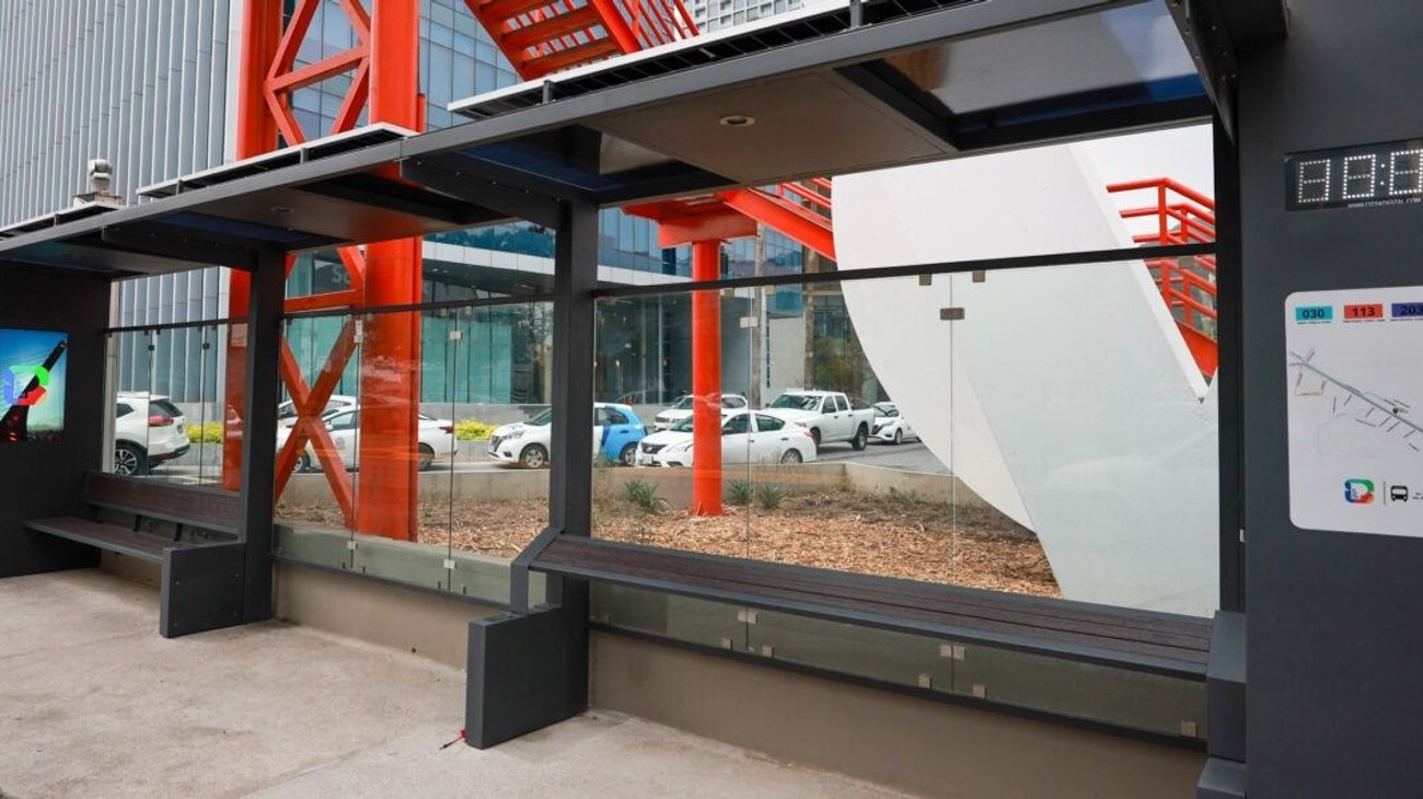 Instalará San Pedro parada inteligente en el Parque La Hormiga