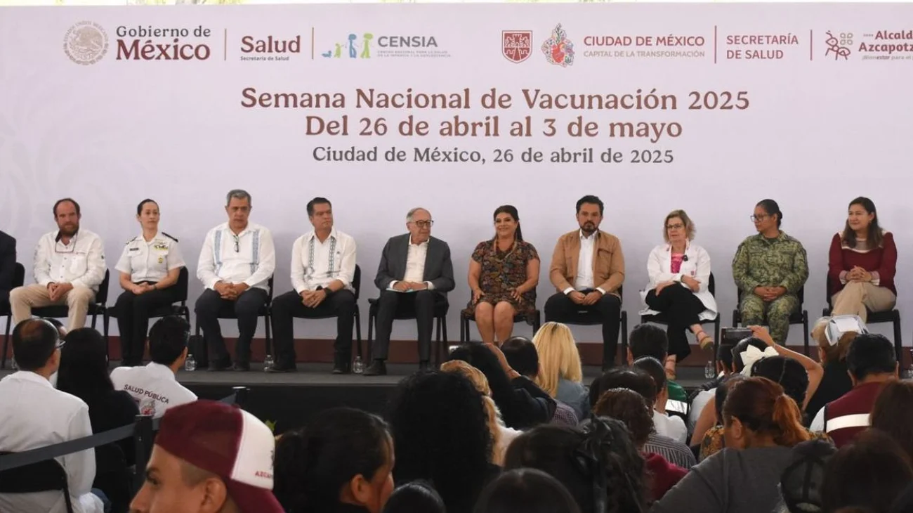 Inicia México con vacunación ante brote de sarampión y tos ferina