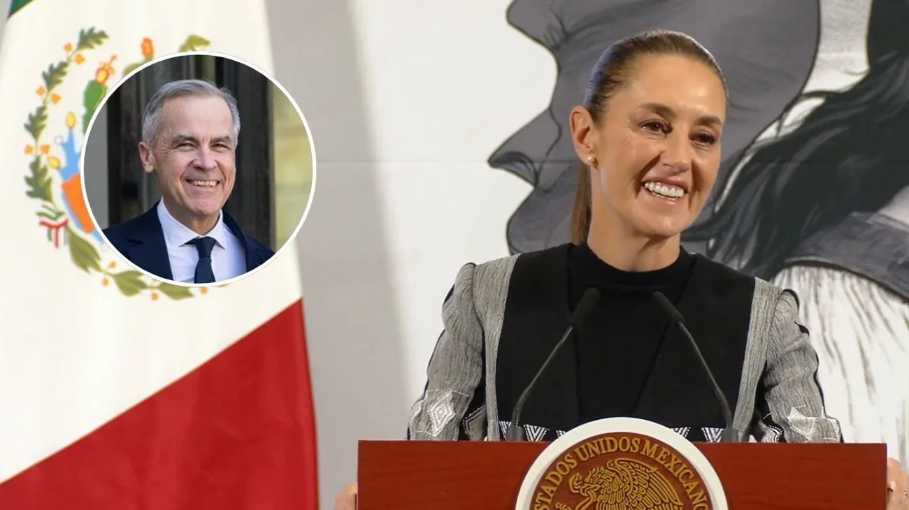 Hablará Sheinbaum esta semana con Carney; afirma 'buena relación'
