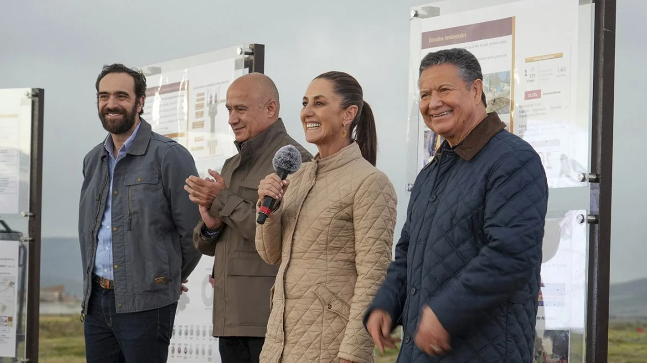 Encabeza Sheinbaum inicio de obras del tren México-Pachuca